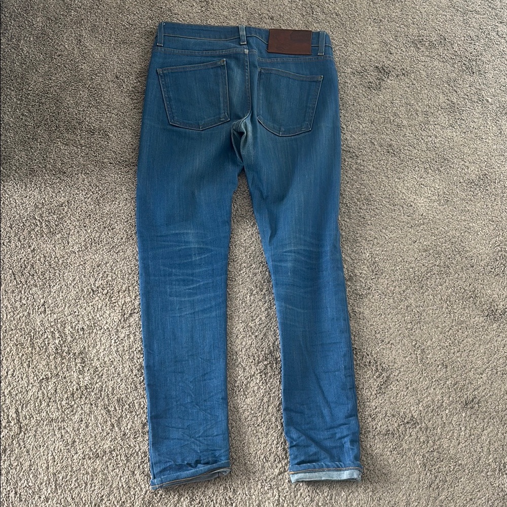 Naked & Famous Denim Blue Skinny Jeans